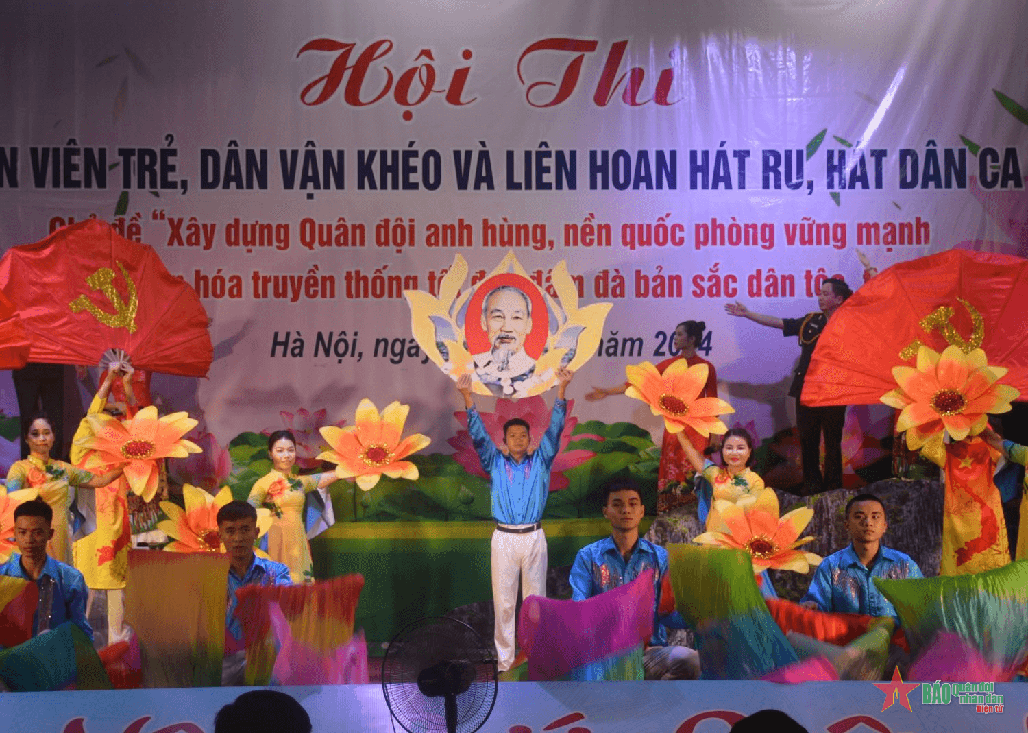 Binh chủng Pháo binh hưởng ứng các hội thi dân vận, tuyên truyền, hát ru dân ca