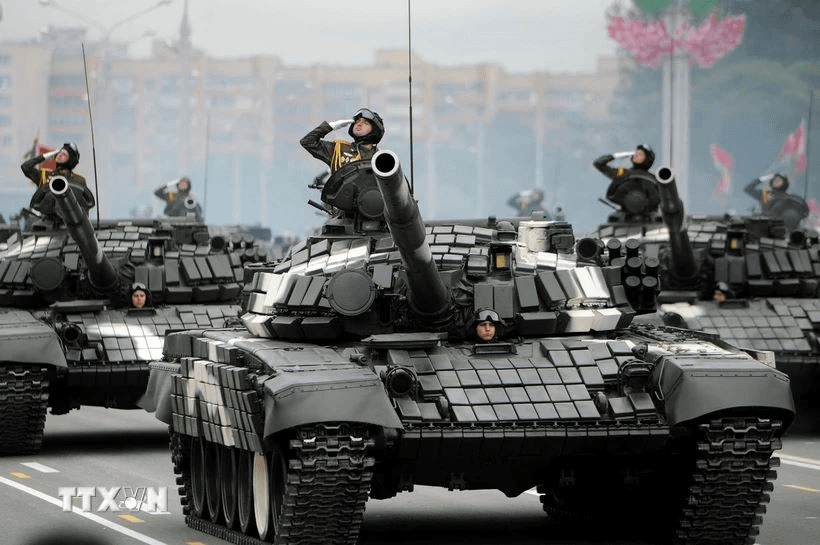 Belarus tăng cường lực lượng đến biên giới với Ukraine