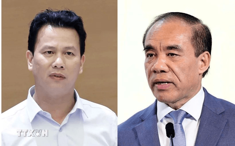 Cho thôi làm nhiệm vụ đại biểu Quốc hội đối với ông Đặng Quốc Khánh và ông Chẩu Văn Lâm