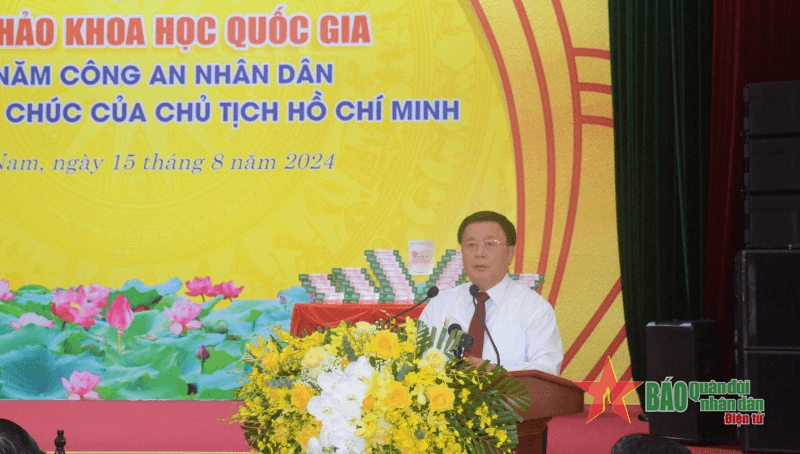 Hội thảo 55 năm Công an nhân dân thực hiện Di chúc của Chủ tịch Hồ Chí Minh