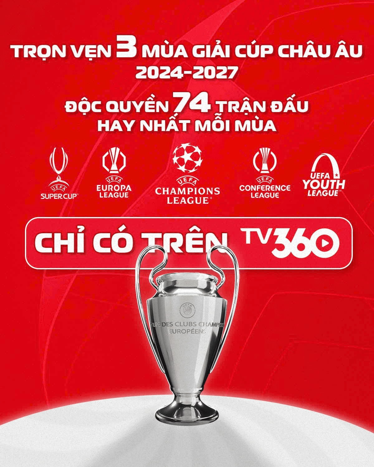 Xem trực tiếp cúp C1 châu Âu trên kênh nào?