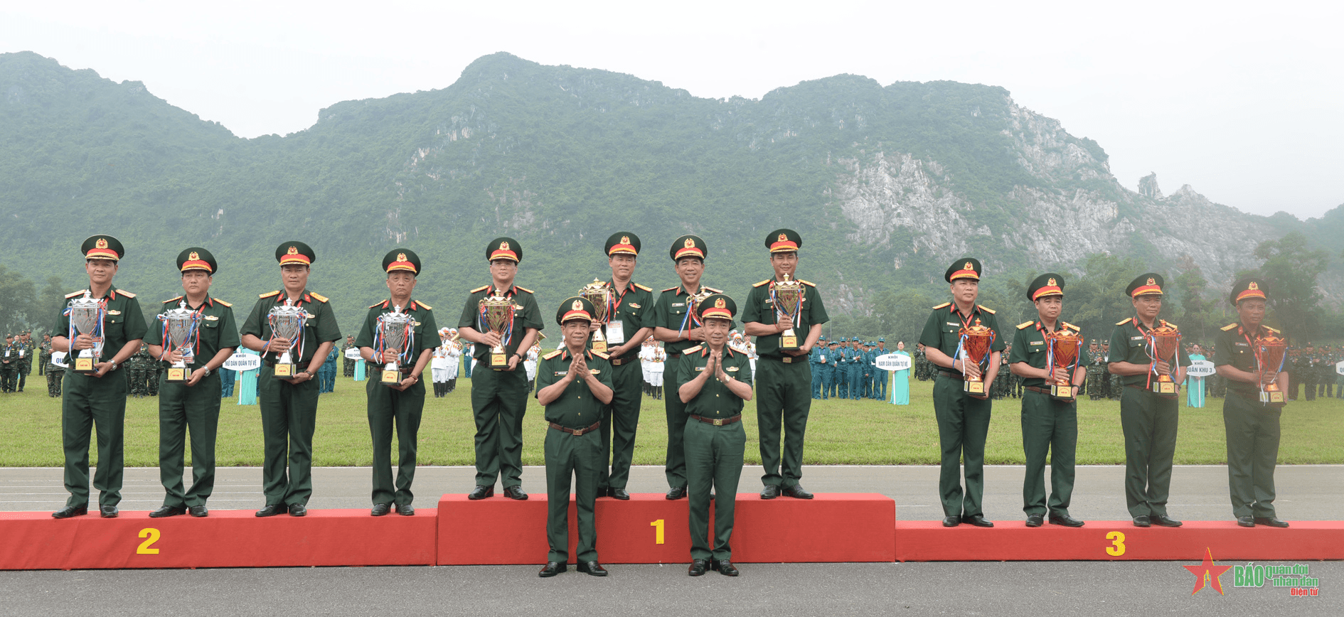 Bế mạc Hội thao bắn súng quân dụng toàn quân và Dân quân tự vệ năm 2024