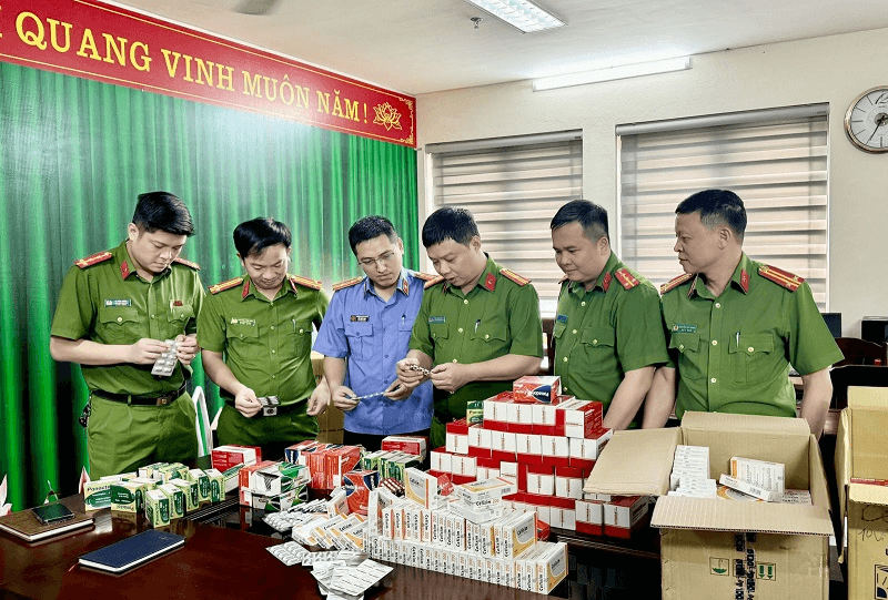 Thanh Hóa: Triệt phá đường dây sản xuất, buôn bán thuốc tân dược giả quy mô lớn
