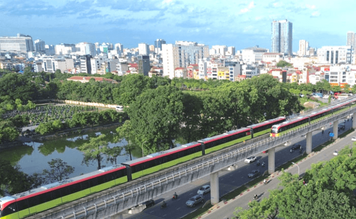 Bảo đảm chất lượng dịch vụ tàu điện trên cao