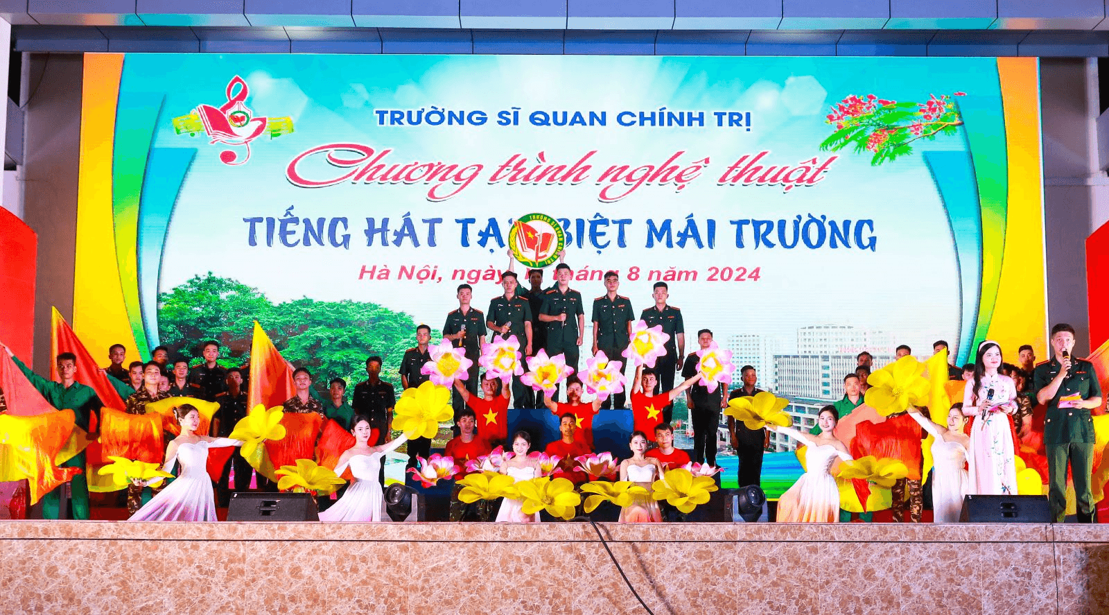 Lắng sâu “tiếng hát tạm biệt mái trường”