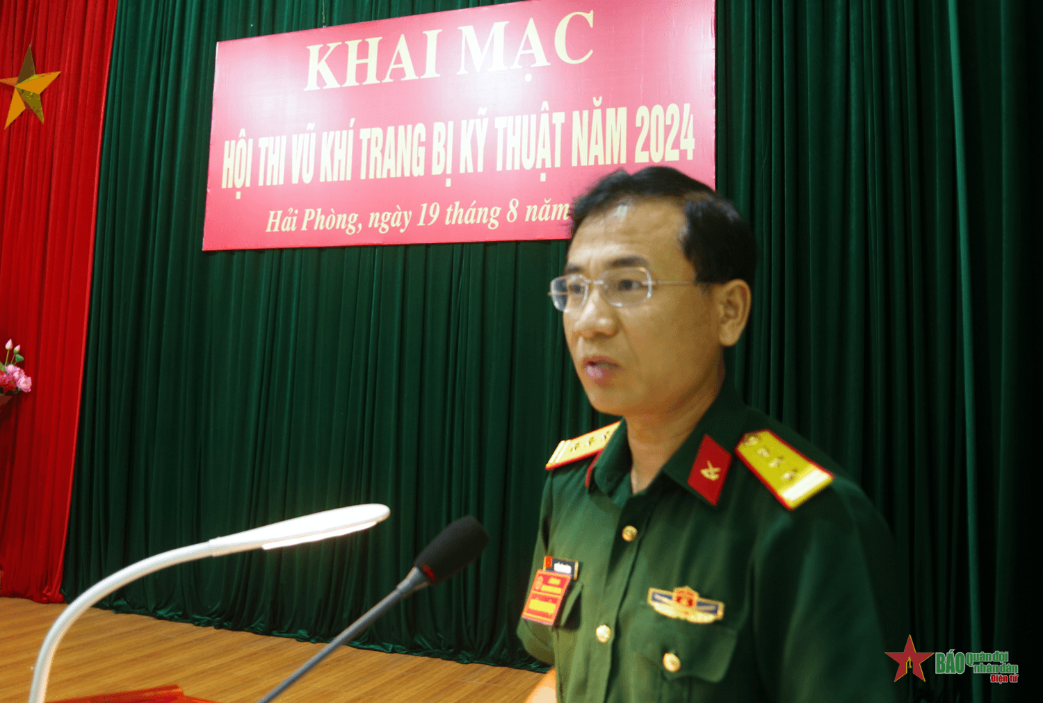 Lữ đoàn 649 tổ chức Hội thi vũ khí, trang bị kỹ thuật năm 2024