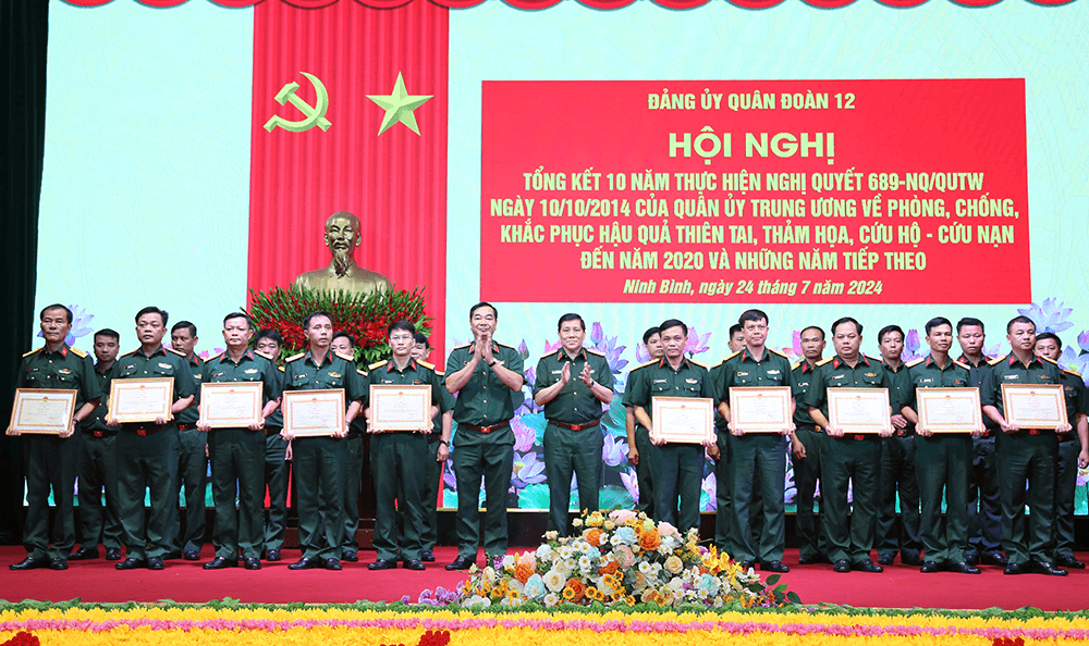 Thực hiện Phong trào Thi đua Quyết thắng ở Quân đoàn 12: Động lực quan trọng xây dựng Quân đoàn “tinh, gọn, mạnh”, tiến lên hiện đại