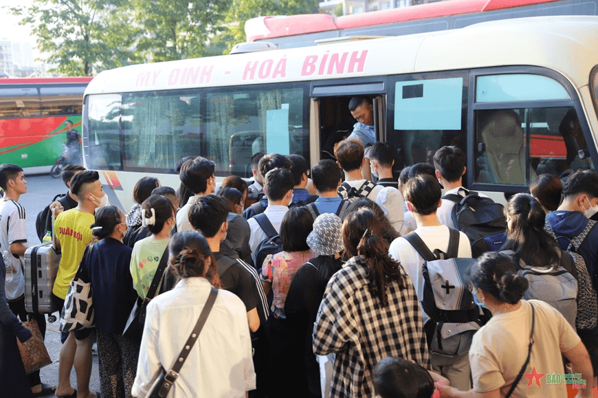 Hà Nội: Các nhà xe cần có phương án dự phòng dịp nghỉ Lễ Quốc khánh, báo cáo trước ngày 22-8