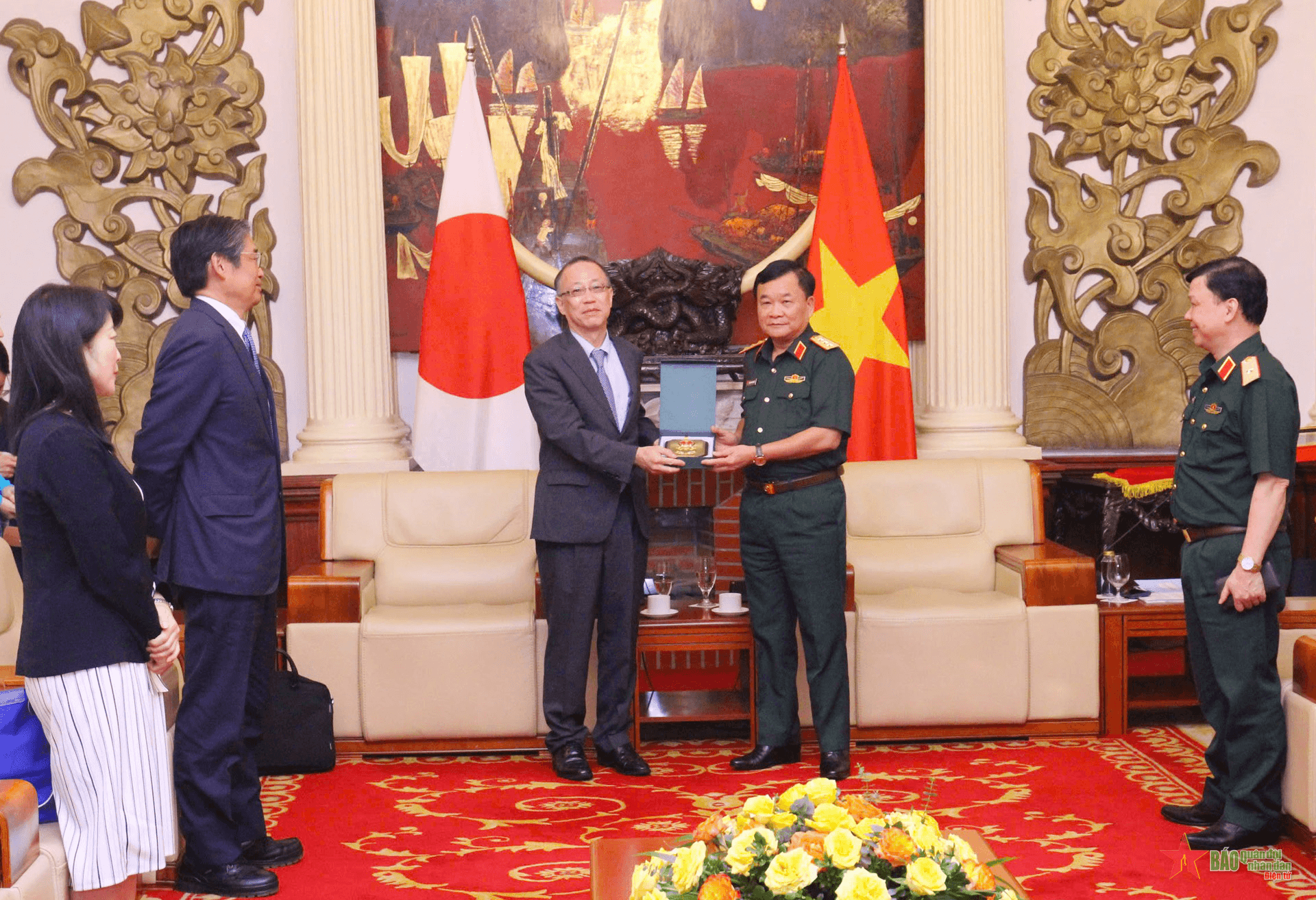 Hợp tác quốc phòng Việt Nam-Nhật Bản phát triển toàn diện với nhiều kết quả tích cực