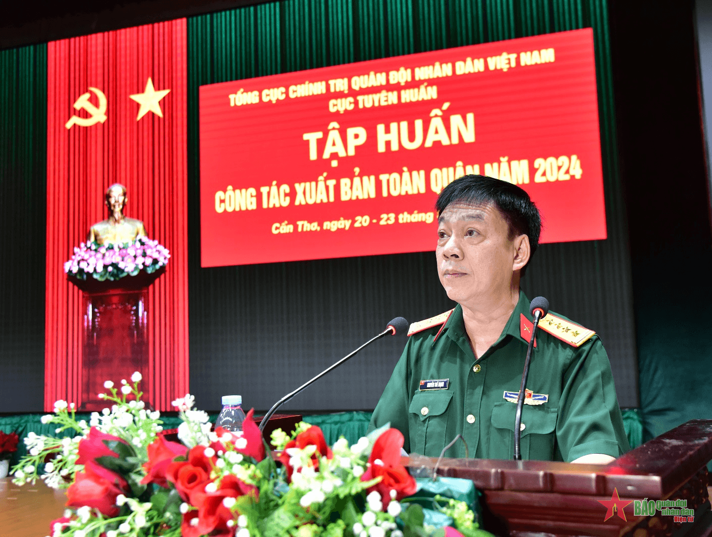Cục Tuyên huấn tập huấn công tác xuất bản toàn quân