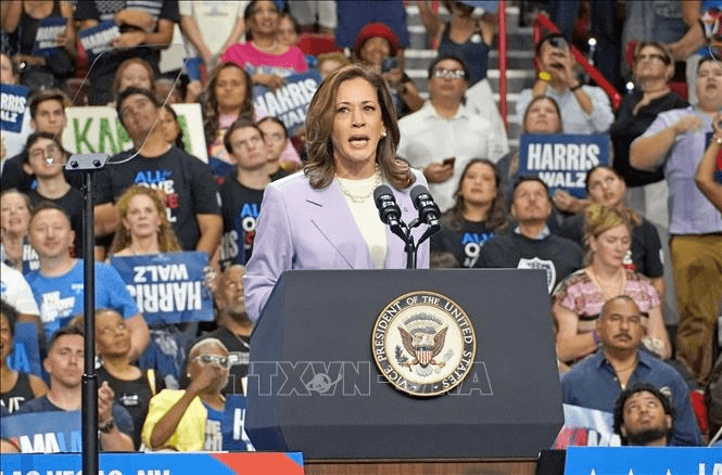 Bầu cử Mỹ 2024: Bà K.Harris cảm ơn những đóng góp của Tổng thống J.Biden
