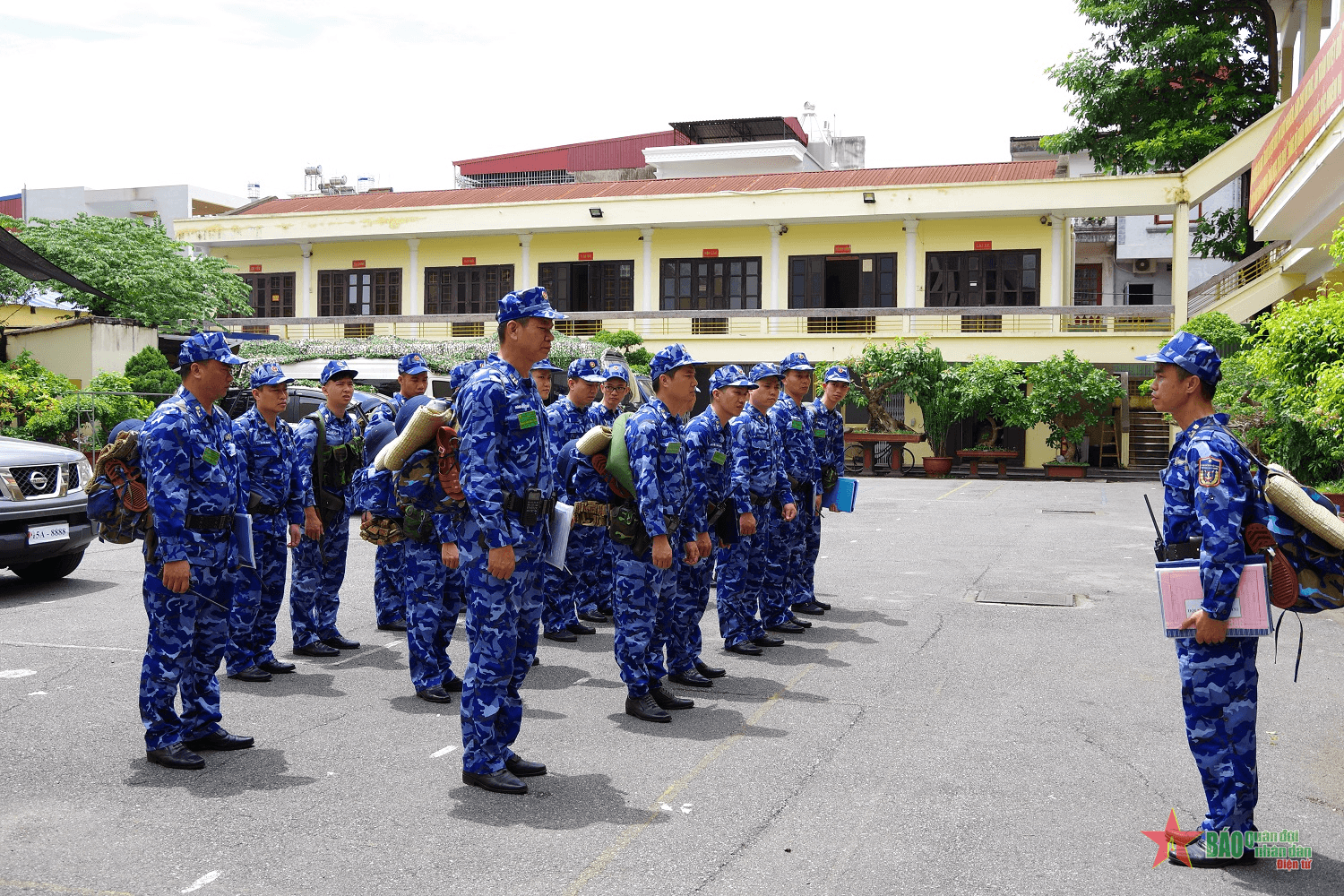 Đoàn Trinh sát số 1 (Bộ tư lệnh Cảnh sát biển) luyện tập chuyển trạng thái sẵn sàng chiến đấu