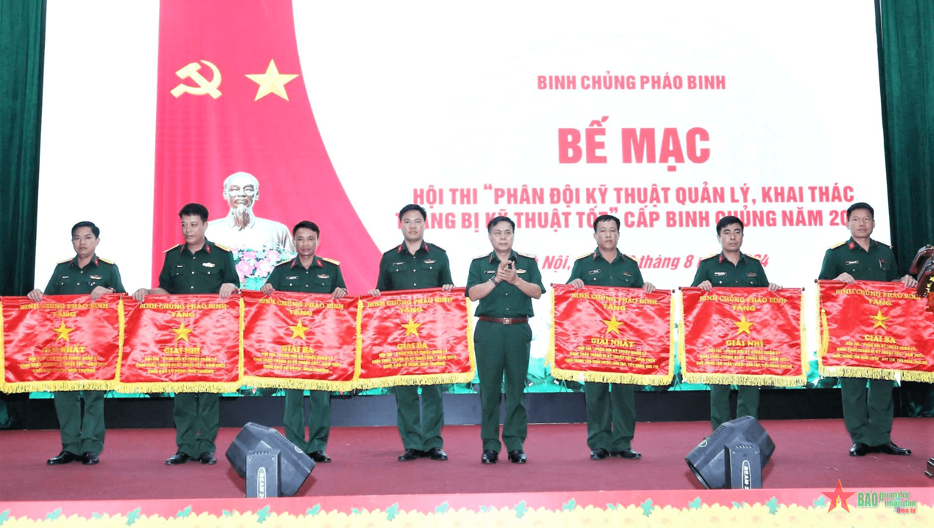 Binh chủng Pháo binh bế mạc Hội thi “Phân đội kỹ thuật quản lý, khai thác trang bị kỹ thuật tốt”