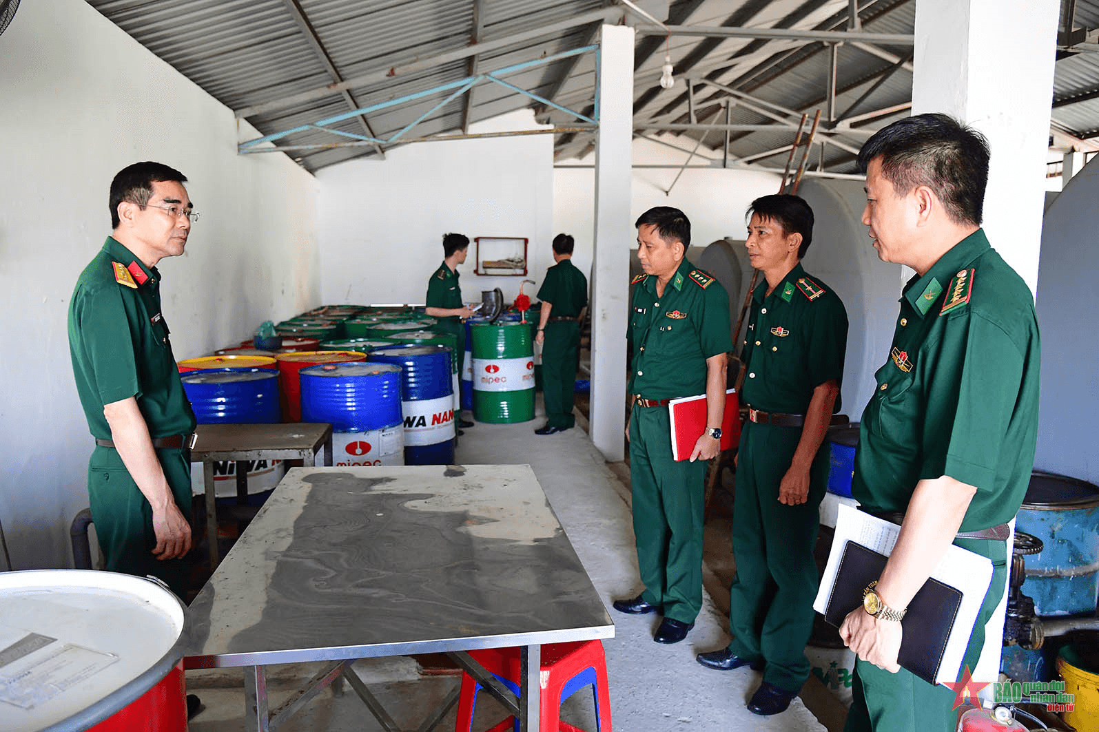 Hải đoàn Biên phòng 18 thực hiện tốt công tác xăng dầu