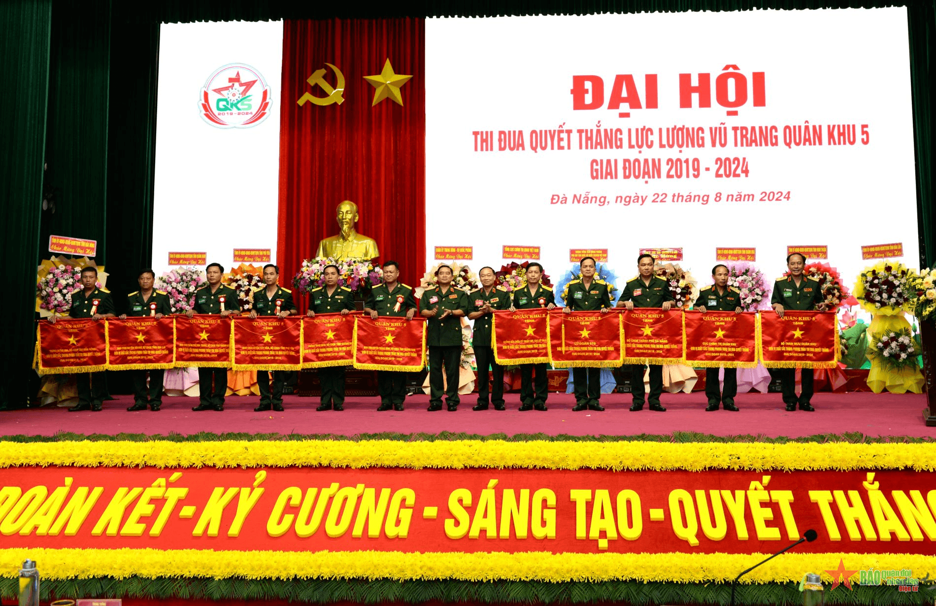 Đại hội Thi đua Quyết thắng LLVT Quân khu 5 giai đoạn 2019-2024