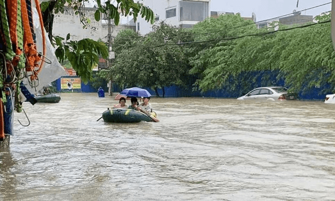Thái Nguyên sẽ tiếp tục mưa lớn