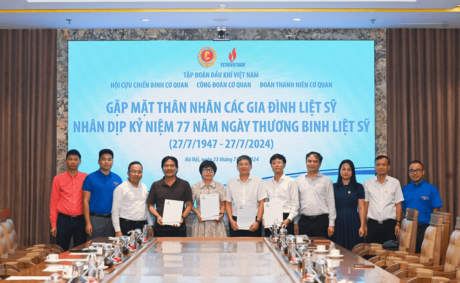 Petrovietnam gặp mặt, tri ân thân nhân gia đình liệt sĩ