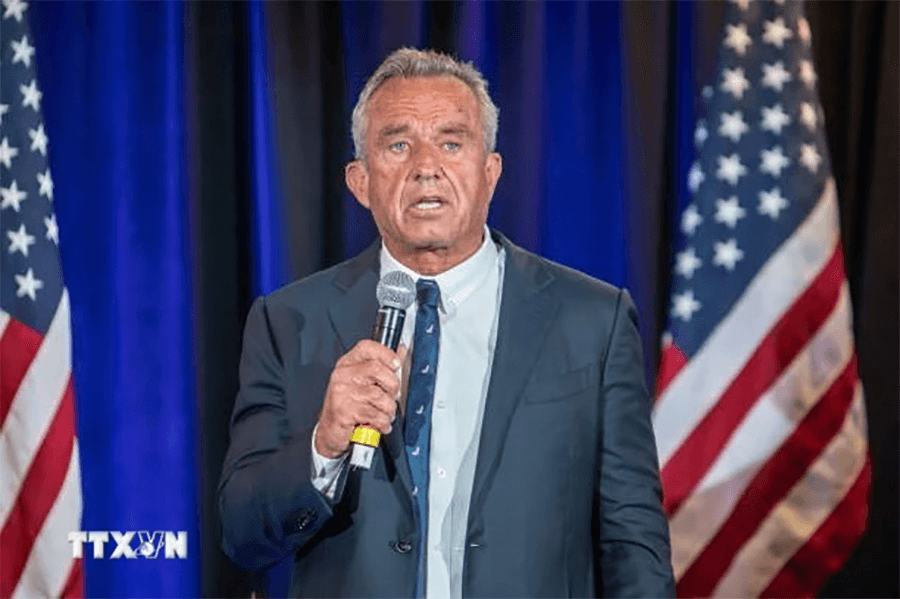Bầu cử Mỹ 2024: Ứng cử viên độc lập Robert F.Kennedy Jr. ngừng tranh cử
