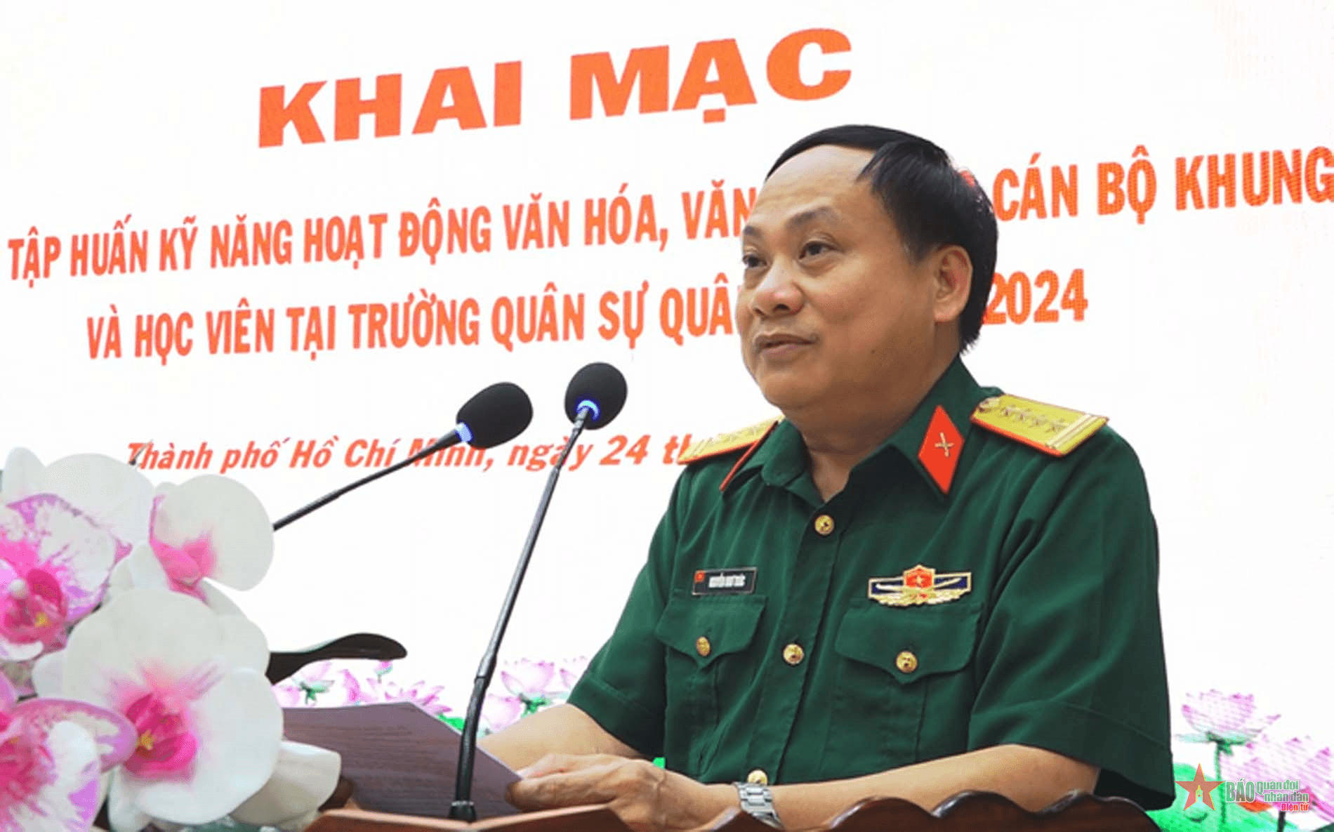 Quân khu 7 đẩy mạnh hoạt động văn hóa văn nghệ quần chúng tại cơ sở