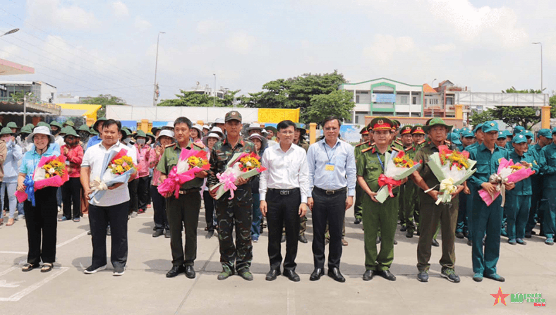 TP Hồ Chí Minh diễn tập phòng thủ điểm cấp quận