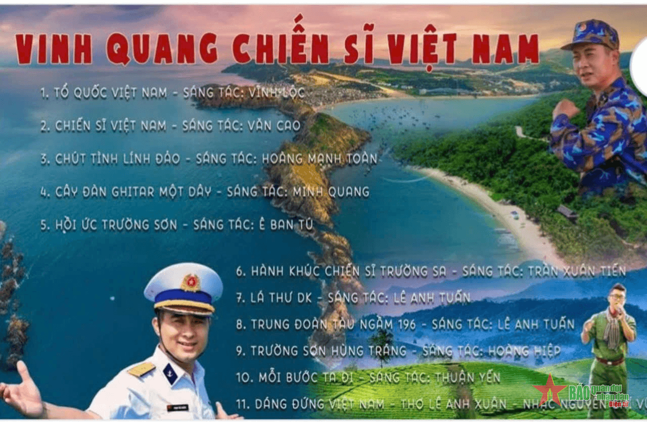 Âm hưởng hào hùng của “Vinh quang chiến sĩ Việt Nam”
