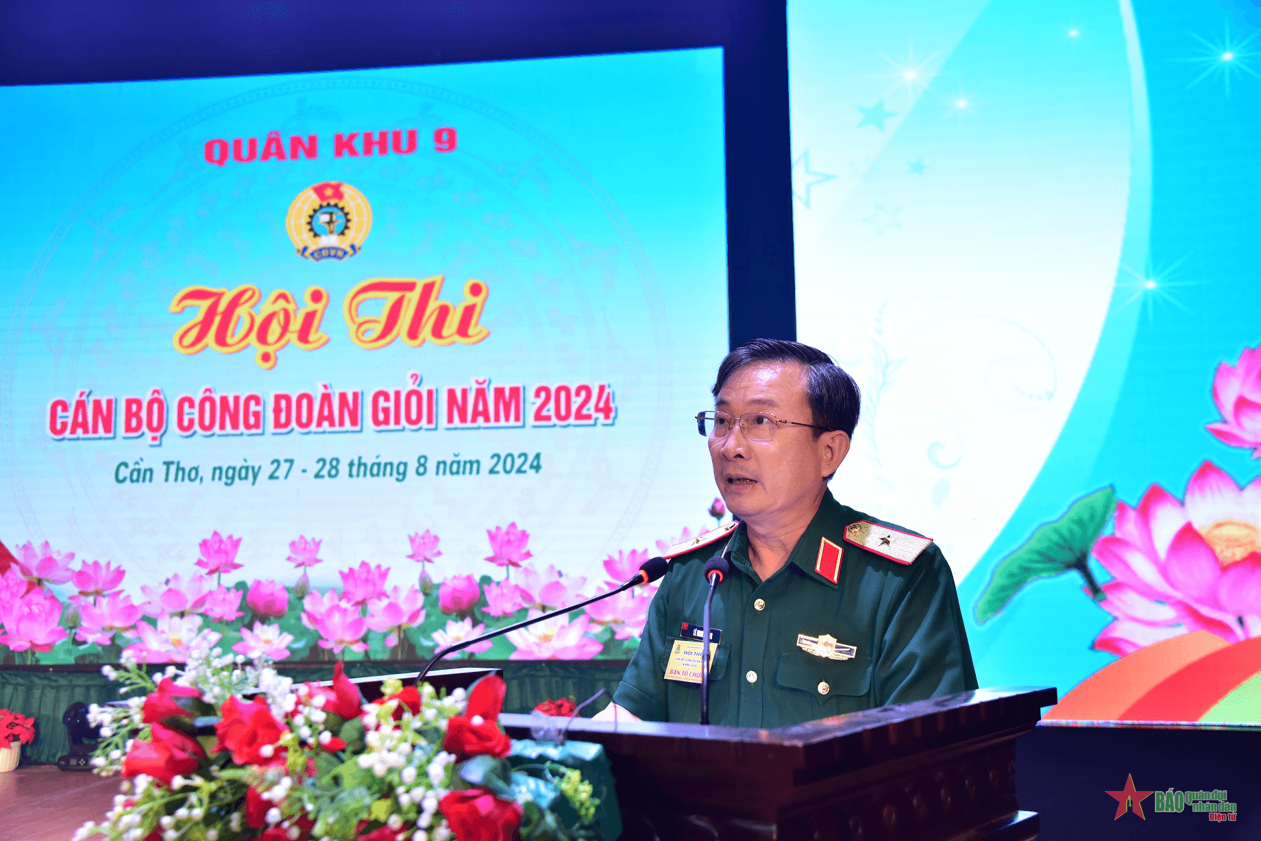 Quân khu 9 tổ chức Hội thi cán bộ công đoàn giỏi năm 2024
