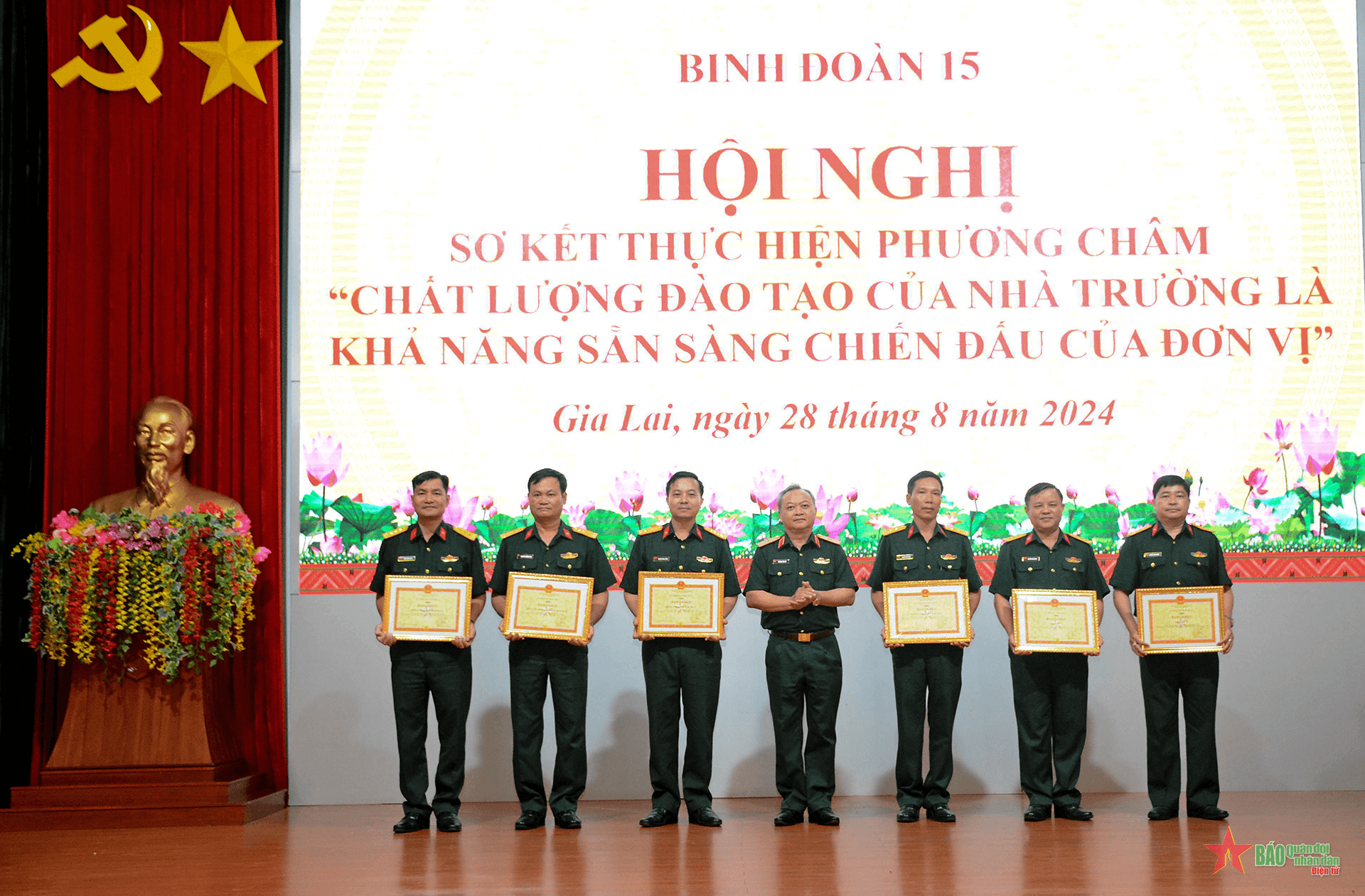 Binh đoàn 15 thực hiện tốt phương châm “Chất lượng đào tạo của nhà trường là khả năng sẵn sàng chiến đấu của đơn vị”