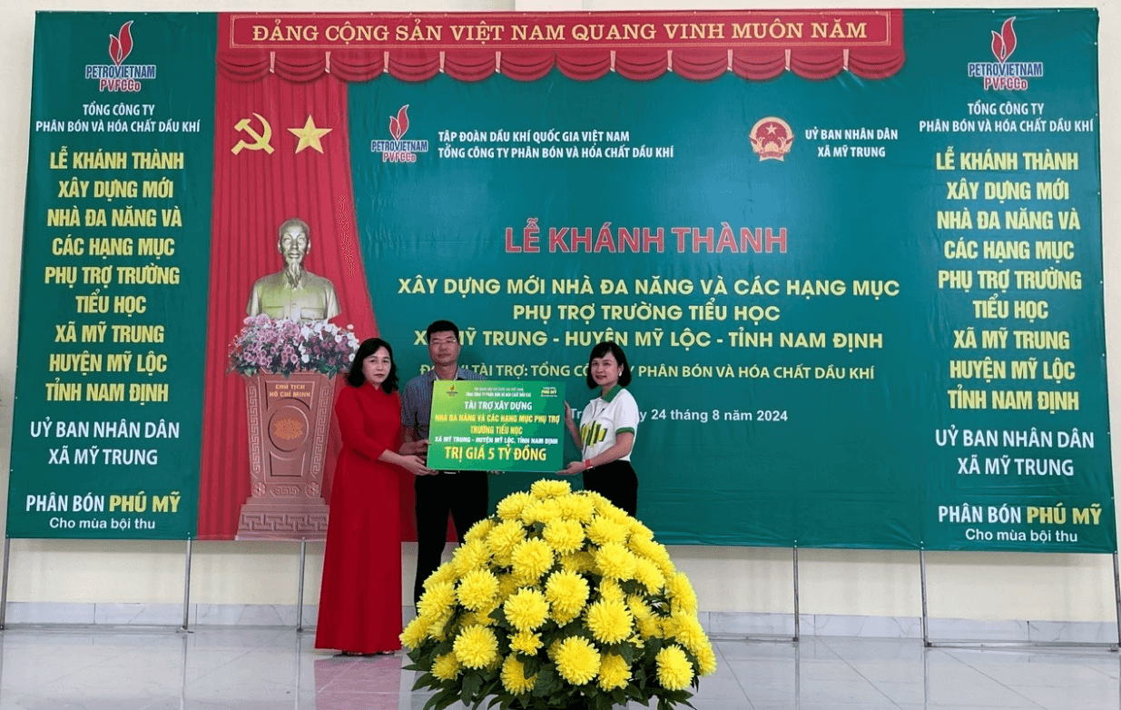 PVFCCo thực hiện các chương trình an sinh xã hội ý nghĩa nhân dịp Quốc khánh