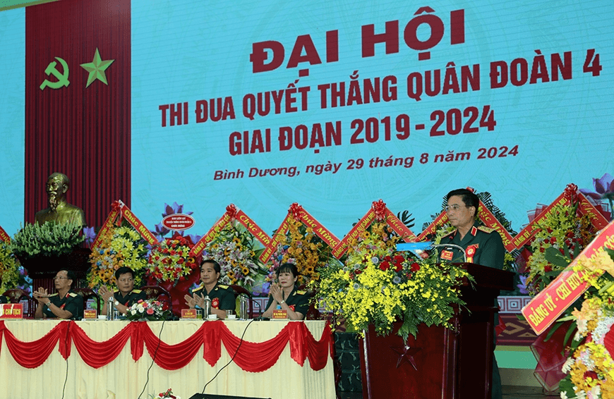 Quân đoàn 4 tổ chức Đại hội thi đua quyết thắng giai đoạn 2019-2024
