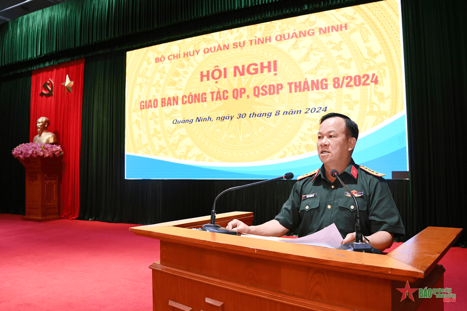 Bộ CHQS tỉnh Quảng Ninh: Triển khai công tác quốc phòng, quân sự địa phương tháng 9-2024