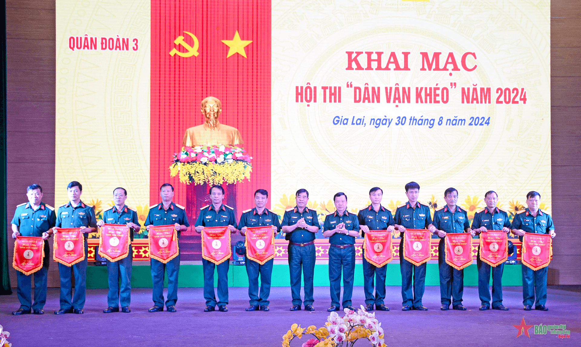 Quân đoàn 3 khai mạc Hội thi “Dân vận khéo” năm 2024