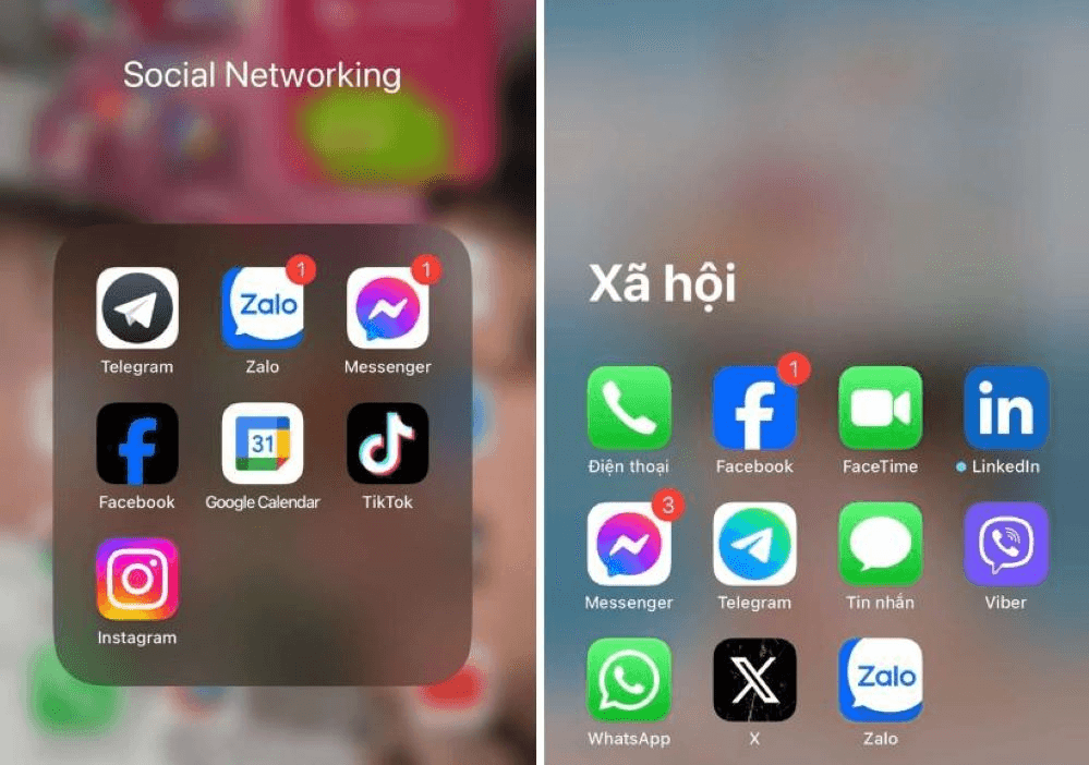 Facebook đổi màu logo từ nền xanh sang nền đen