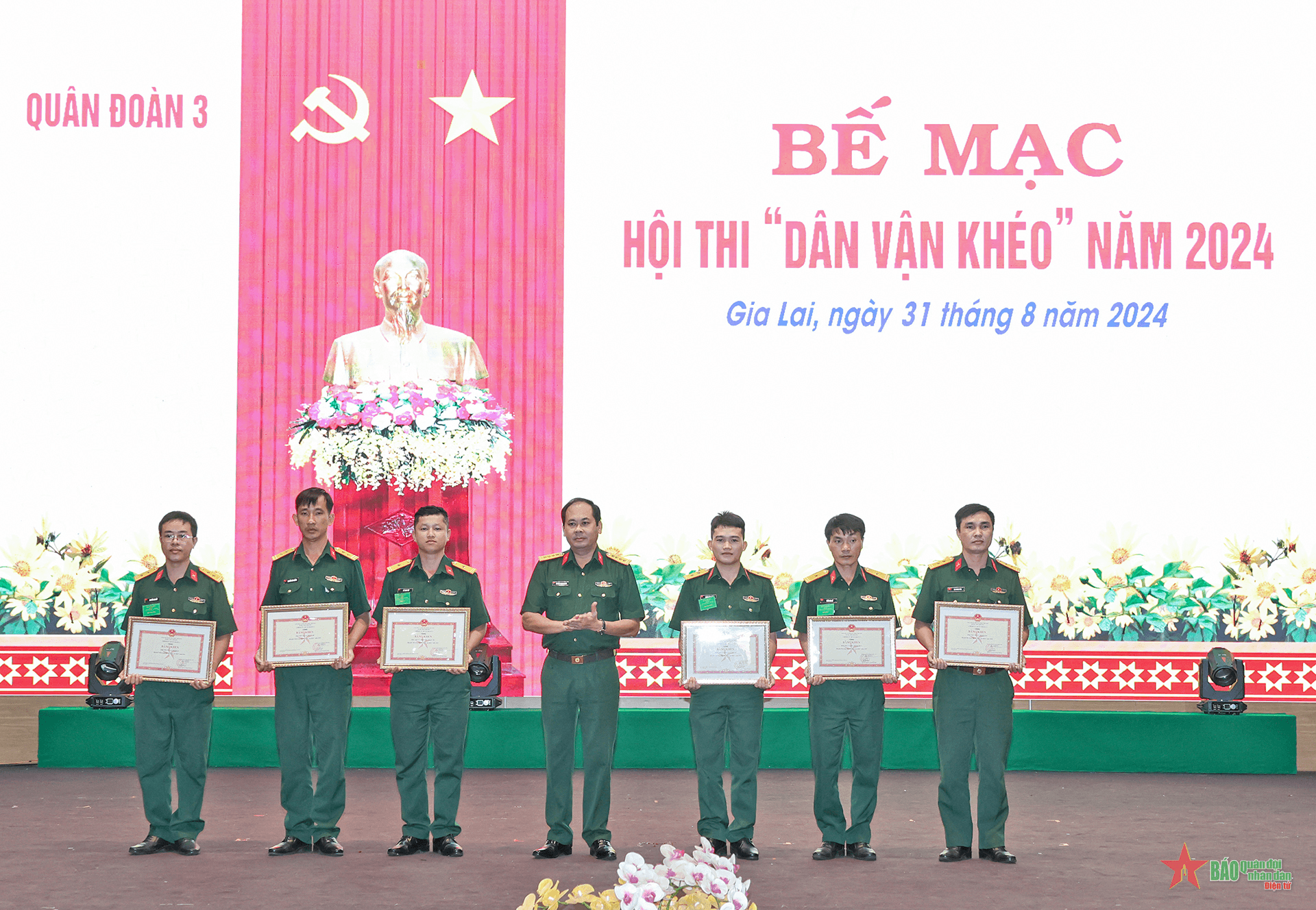 Hội thi “Dân vận khéo” của Quân đoàn 3 ấn tượng, sâu sắc