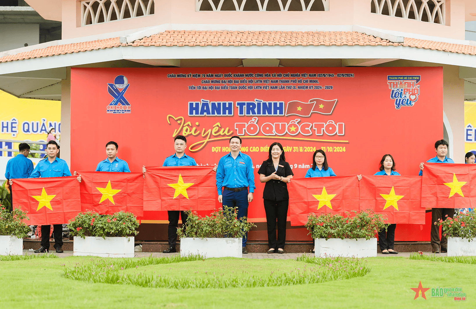 Phát động hành trình “Tôi yêu Tổ quốc tôi” trong thanh niên TP Hồ Chí Minh