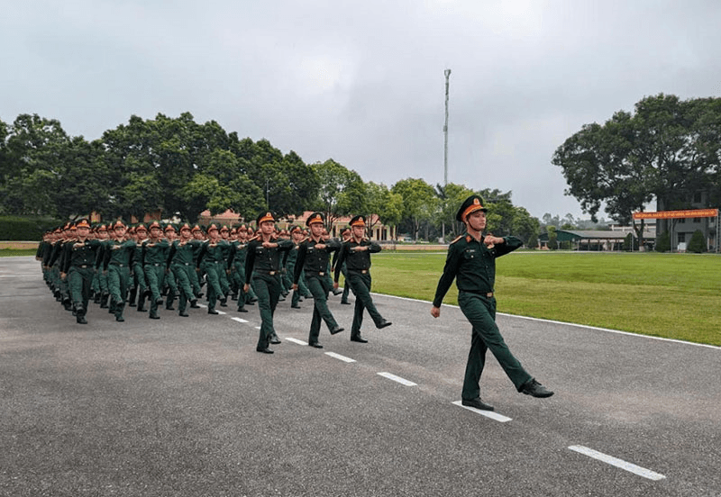 Luyện giỏi, rèn nghiêm, mừng ngày hội lớn