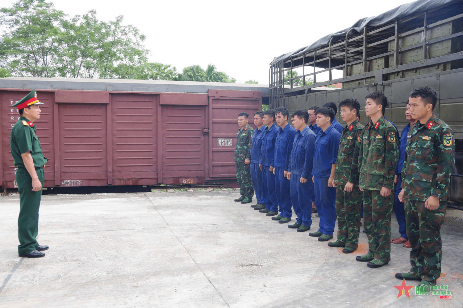 Lữ đoàn 971: Thi đua để hoàn thành tốt nhiệm vụ