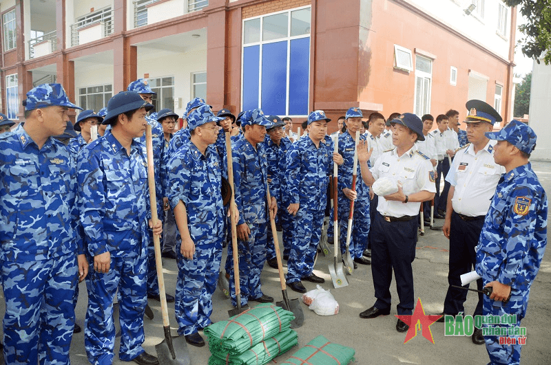 Bộ tư lệnh Vùng Cảnh sát biển 1 chủ động ứng phó bão số 3