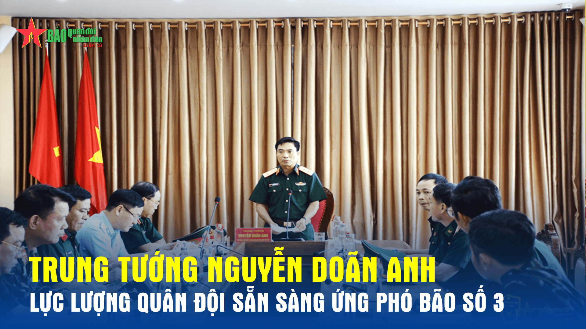 Trung tướng Nguyễn Doãn Anh: "Ở đâu có việc khó, phức tạp, nguy hiểm ở đó có bộ đội"
