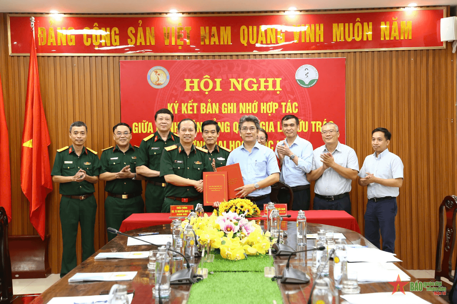 Tăng cường hợp tác giữa Bệnh viện Bỏng Quốc gia Lê Hữu Trác và Trường Đại học Dược Hà Nội
