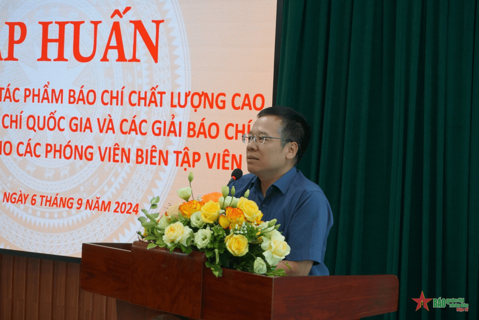 Tập huấn kỹ năng xây dựng tác phẩm báo chí chất lượng cao