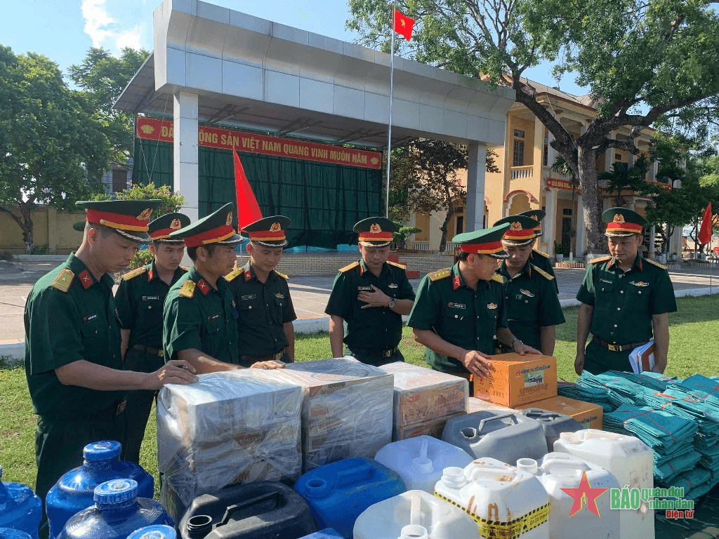 Lực lượng vũ trang tỉnh Thanh Hóa sẵn sàng ứng phó bão số 3