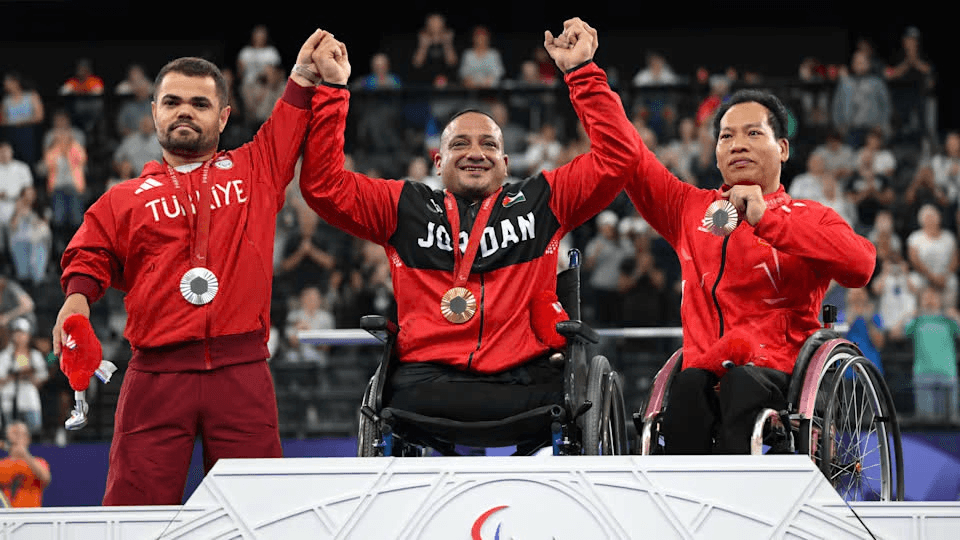 Bảng tổng sắp huy chương Paralympic Paris 2024 hôm nay (6-9)