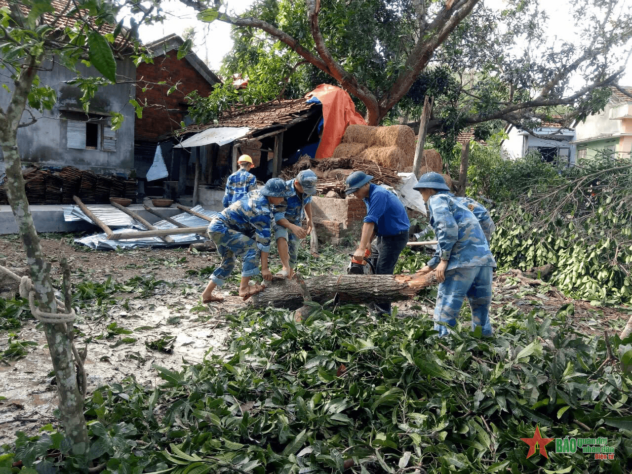 Lữ đoàn 131 Hải quân: Sẵn sàng ứng phó với cơn bão số 3 (Yagi)