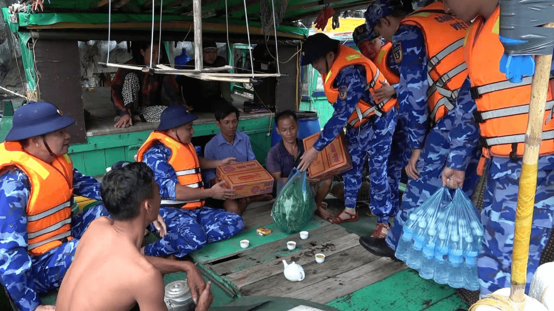 Cảnh sát biển Việt Nam chủ động, tích cực phòng, chống siêu bão số 3