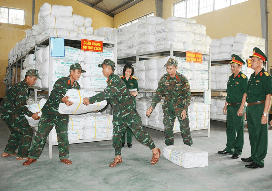 Tổ chức chặt chẽ, hoàn thành thắng lợi công tác hậu cần