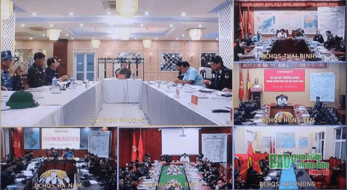 Binh chủng Thông tin liên lạc bảo đảm kịp thời, thông suốt thông tin liên lạc ứng phó với bão số 3