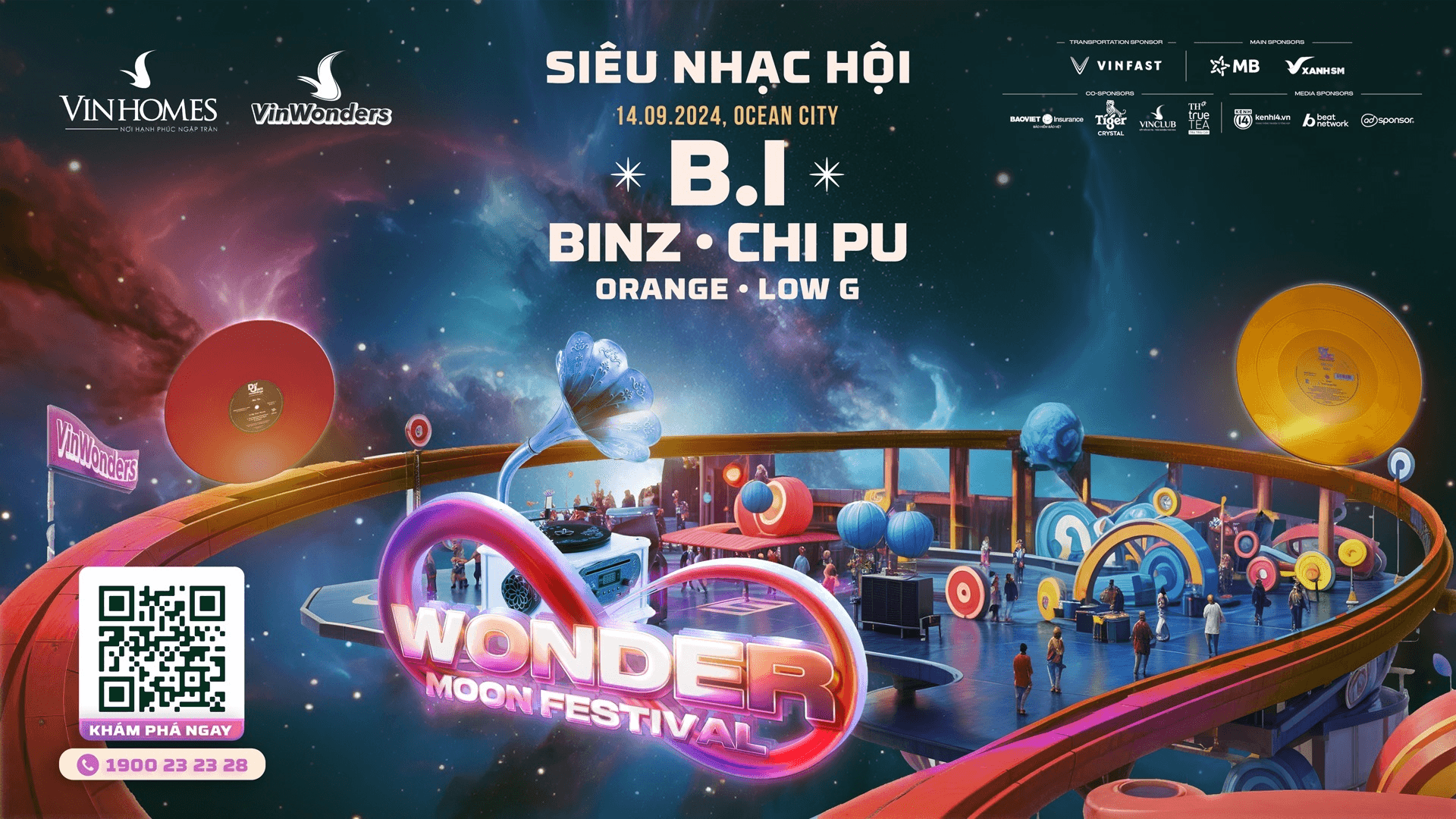 8WONDER Moon Festival ủng hộ toàn bộ doanh thu bán vé khắc phục hậu quả cơn bão số 3