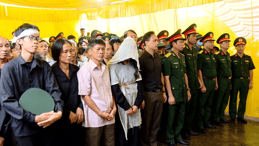 Lễ truy điệu Đại úy Nguyễn Đình Khiêm