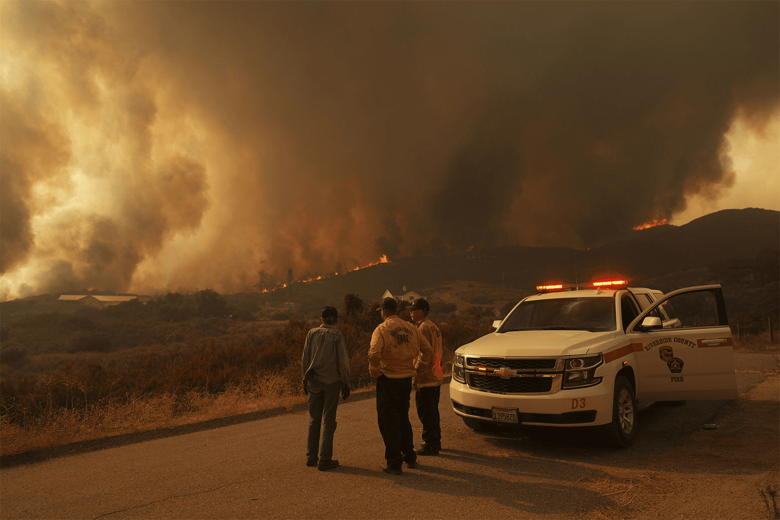 Cháy rừng trên diện rộng tại bang California, Mỹ