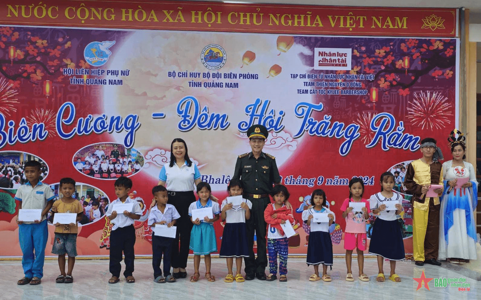 400 học sinh tham gia Chương trình Biên cương - Đêm hội trăng rằm
